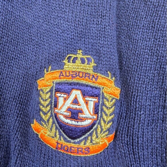 Cliff Engle 1984 Auburn University vintage cotton sweater vest size M - Picture 3 of 5